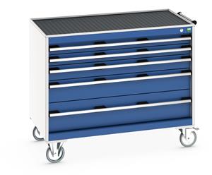 Cubio SLR-1067-5.3 Mobile Cabinett full width drawers 40402130.**